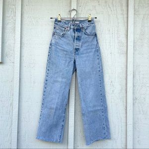 levi's ribcage straight jeans